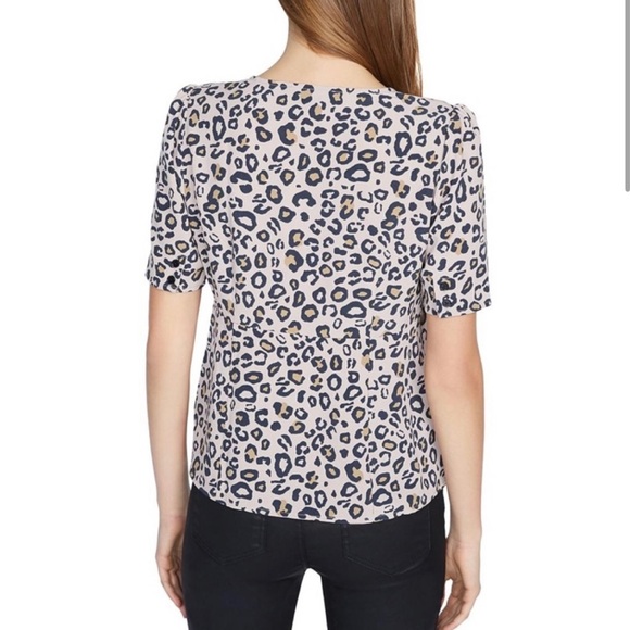Sanctuary leopard print button top - Picture 2 of 6